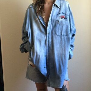 Port Authority Light Blue Denim Shirt